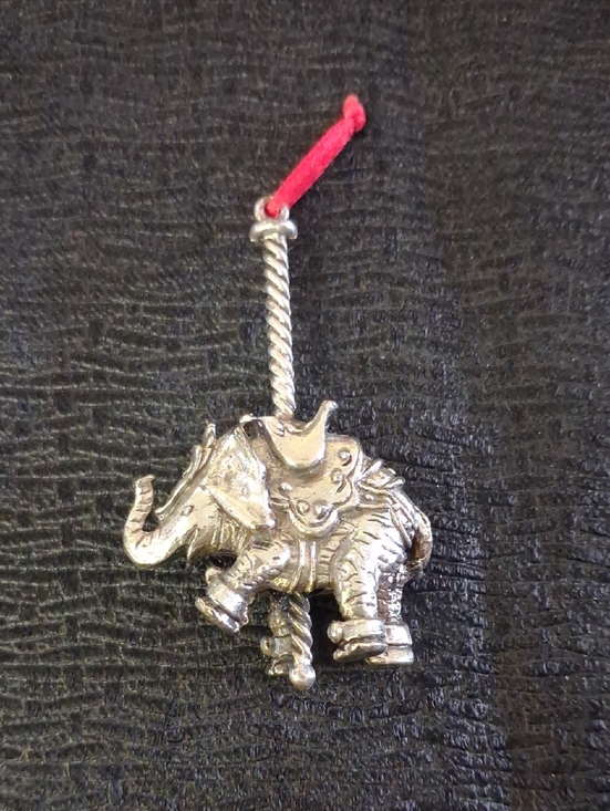 Towle Other - Silver Elephant Hanging Ornament by